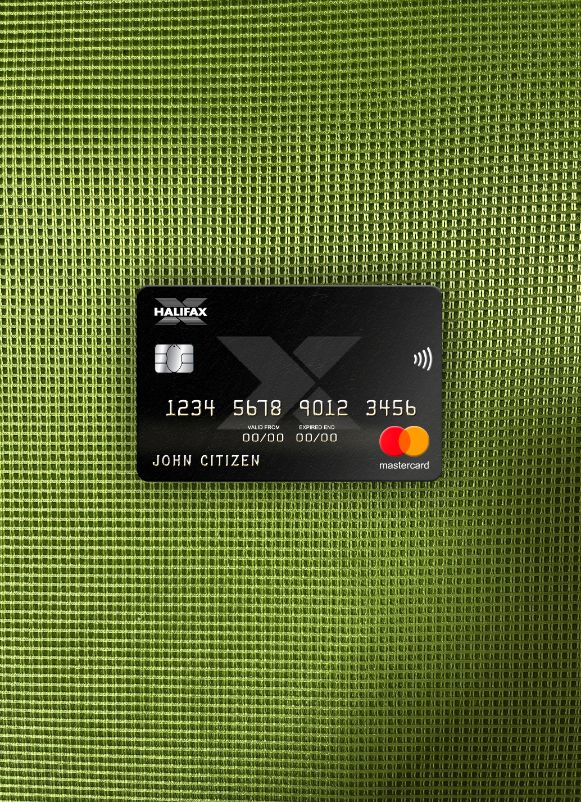 Download United Kingdom Halifax bank mastercard photolook front Photoshop template